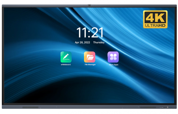 Android 11 Interactive Flat Panel Display 20 Points Touch For ...