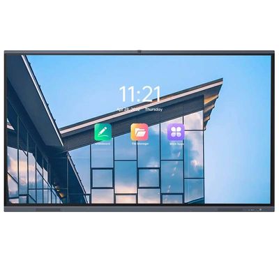 65'' 4K LED Interactive Screen Whiteboard Interactive Board For Conference