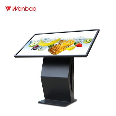 65'' Horizontal Electronic Signage HD Wi-Fi Network Touch LCD Screen Query Machine
