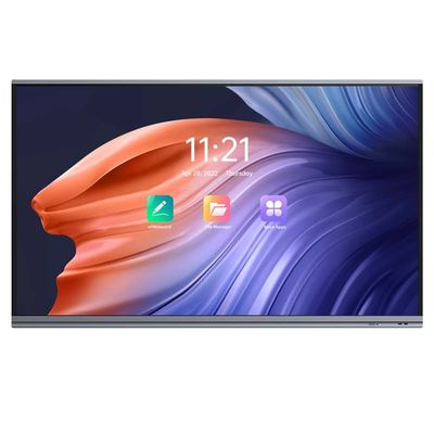 H11 75 Inch Intelligent Interactive Flat Panel Multi Touch Classroom Digital School Board