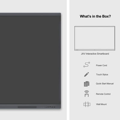 65'' H10S 4K Education Interactive Whiteboard Smart Panel School Board For Student