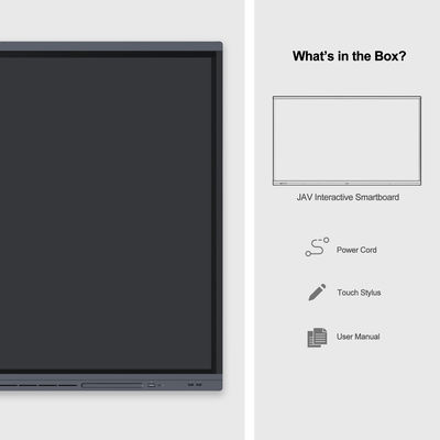 H11D 75 Inch Interactive Whiteboard Smart Digital Board With 40 Touch Points