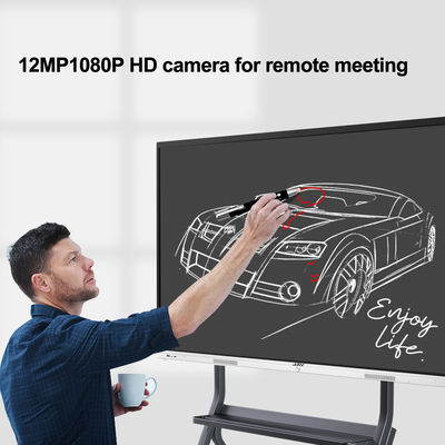 H6C 86 Inch Smart Panel AG Touch Screen School Use Interactive Board OEM Factory