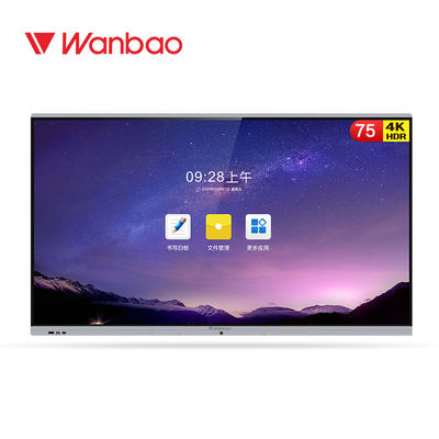 Infrared LED Interactive Panel 20 Points Multi Touch 4K 3840*2160 Resolution
