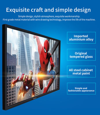 55 Inch Interactive Touch Screen Kiosk Floor Standing Advertising Kiosk