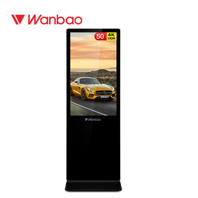 CLEAR Screen Indoor Digital Advertising Display , Digital Information Display Monitors