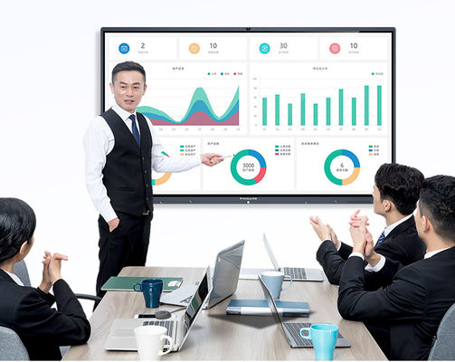 Electronic Smart Interactive Whiteboard Conference Flat Panel Fast Heat Dissipation