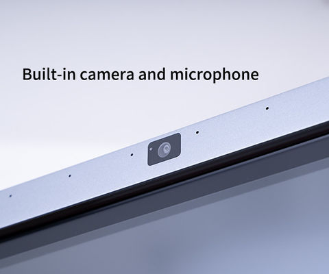 55 Inch 86 Inch Interactive Flat Panel Alloy Frame 400cd/2 Brightness