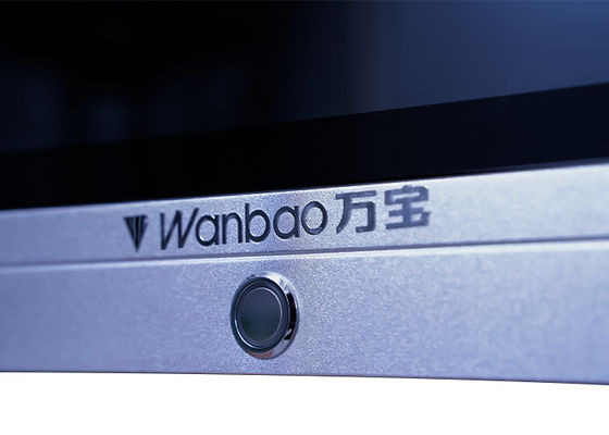 55 Inch 86 Inch Interactive Flat Panel Alloy Frame 400cd/2 Brightness