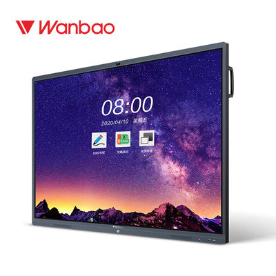 Infrared LCD Smart Interactive Whiteboard 4K 75 Inches