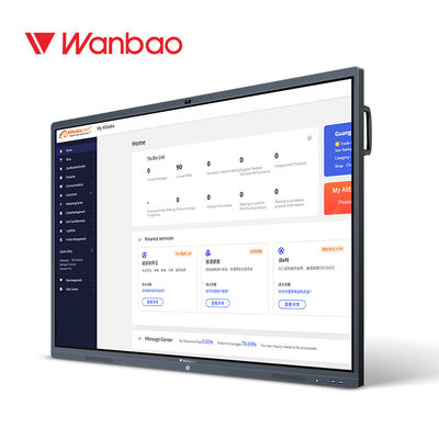 86 Inch Multi Touch IR Interactive Whiteboard Electronic Interactive Intelligent Panel