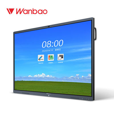 75&quot; 86&quot; 100&quot; Interactive Display Panel All In One Conference Remote Meeting Use