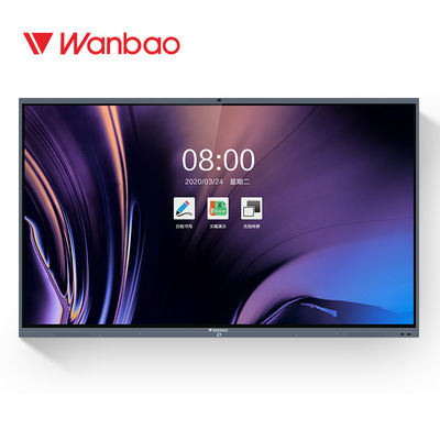 Electronic Smart Interactive Whiteboard For Meeting Multi Touch 3840*2160 4K