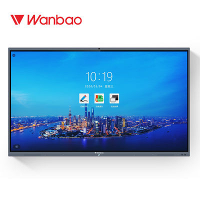 Superior TV Conference Flat Panel 75 Inch Touch Screen Aluminum Alloy Frame