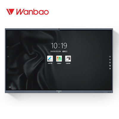 Aluminum Alloy Frame 55'' Electronic Smart Interactive White Digital Board