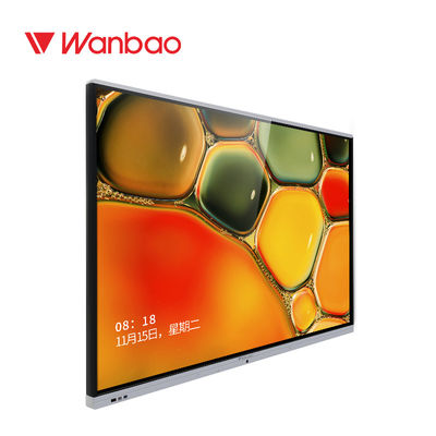 75'' Smart Interactive Digital Classroom Board Floor Standing Touch All In One PC
