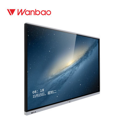 4K Touch Screen Wall Mounted Interactive Whiteboard For Classroom