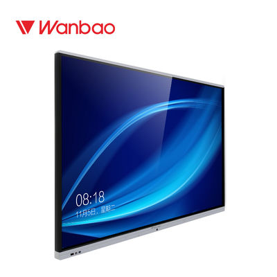 75'' Smart Interactive Digital Classroom Board Floor Standing Touch All In One PC