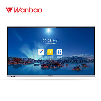 Wall Mounted Smart Interactive Whiteboard 4K Digital Display For Office