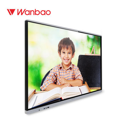 65 Inch Touch Screen Interactive Whiteboard Adjustable Pointer Teaching Children