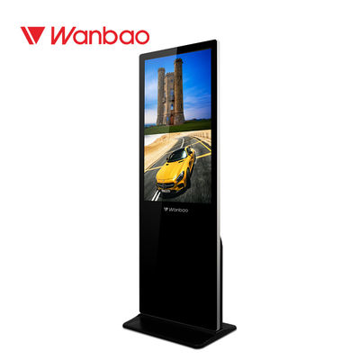 43&quot; Floor Standing LCD Advertising Player With Intelligent Broadcast Function