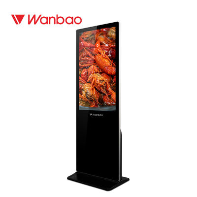 Stand Alone Floor Standing LCD Advertising Player 43&quot; 55&quot; 65 Inch Shopping Mall