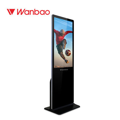 Slim Body Indoor Advertising LED Display Free Standing Type For Cinema