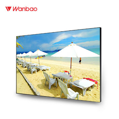 Multi panel tv wall display 49 inch split screen display touch screen large sizes lcd video wall