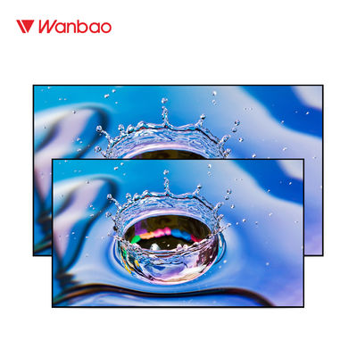 Video Wall LCD Touch Screen Panel 46 Inch With Seamless Bezel Large Sizes