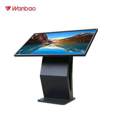 50 Inch Interactive Touch Screen Kiosk Horizontal Interactive Kiosk Display