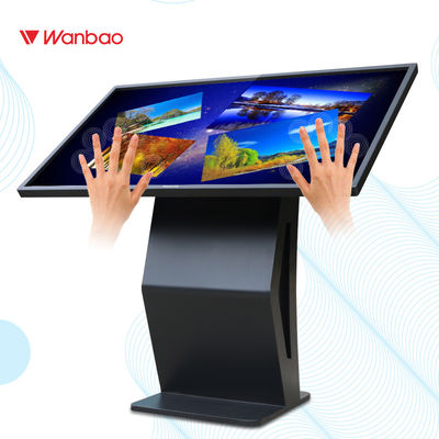 LCD IR All In One PC Touch Screen 43 Inch Floor Standing Kiosk