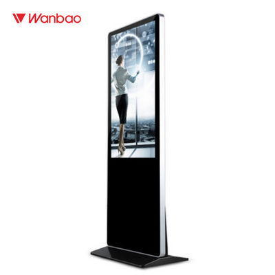 43&quot; 50&quot;55&quot; 65&quot; Commercial Floor Standing Touch Screen Kiosk For Shopping Mall