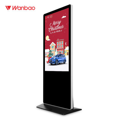 Floor Standing LED Touch Screen Digital Signage For Indoor Advertising
