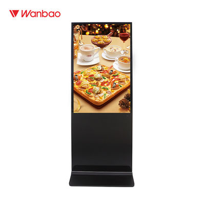 65&quot; Floor Standing LCD Advertising Player Touch Screen Indoor LCD Digital Signage
