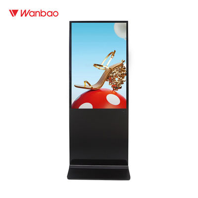 Indoor WiFi Electronic Signage Display , Full HD Digital Advertising Panel
