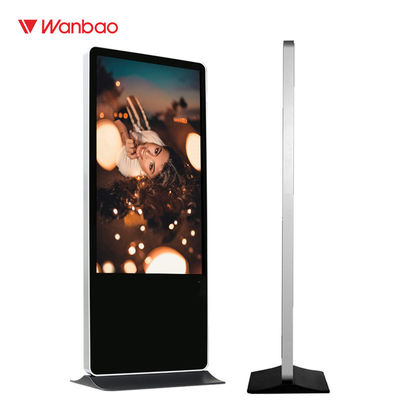 Remote Management Floor Standing LCD Advertising Player For Indoor Advertising