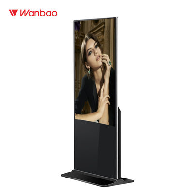 Touch Screen Floor Standing LCD Advertising Player 55&quot; Standalone Digital Signage