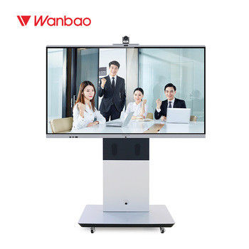 65&quot; 4k Smart Whiteboard Intelligent Interactive Flat Panel For Teaching