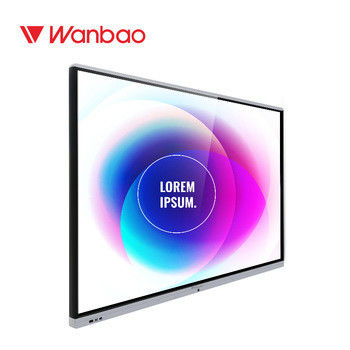 65&quot; 4k Smart Whiteboard Intelligent Interactive Flat Panel For Teaching