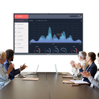 Aluminum Alloy Frame 86 Inch LCD Interactive Whiteboard For Meeting