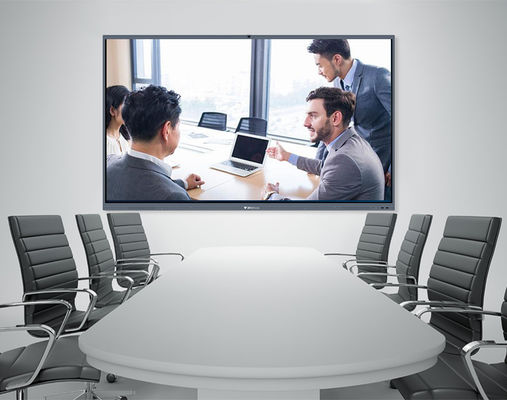 Teaching Smart Board Interactive Whiteboard 100 Inch 3840*2160 Resolution