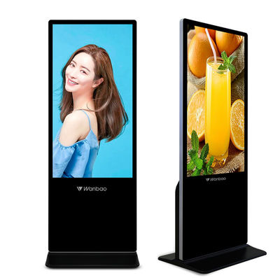 43 50 55 65 Inch Vertical Touch Screen Totem Advertising LCD Digital Signage Display