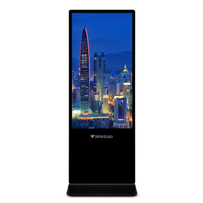 65 Inch Indoor LCD Digital Signage Advertising Player Multiple Language