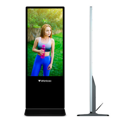 65 Inch Full HD Floor Stand Digital Signage Media Player Advertising Equipment