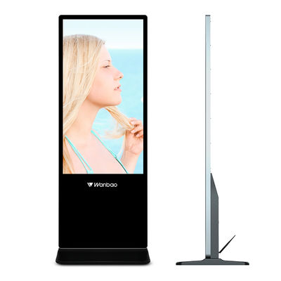 32 - 65 Inch Lcd Display Digtal Advertising Equipments Floor Standing LCD Advertising Player