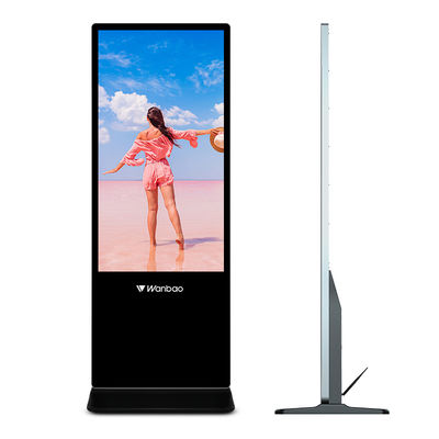 32 - 65 Inch Lcd Display Digtal Advertising Equipments Floor Standing LCD Advertising Player