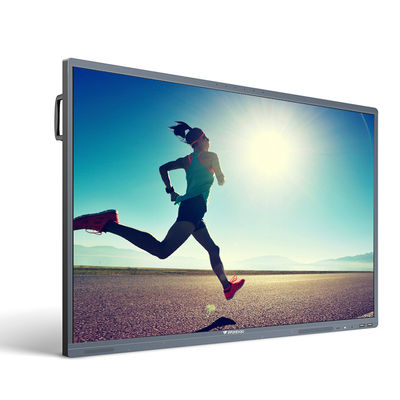 65 Inch UHD 4k  Led Interactive Touch Screen Monitor Lcd Smart Board Tv With Pc All In One