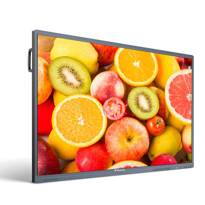86'' 4mm Tempered Glass All In One Pc Touch Screen LED Display Education Equipment Interactive Digital Whiteboard