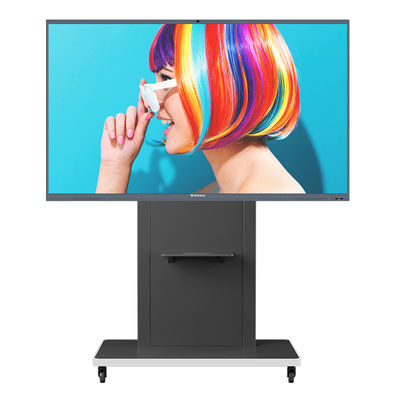 Android 11 Interactive Flat Panel Display 20 Points Touch For Conference Education