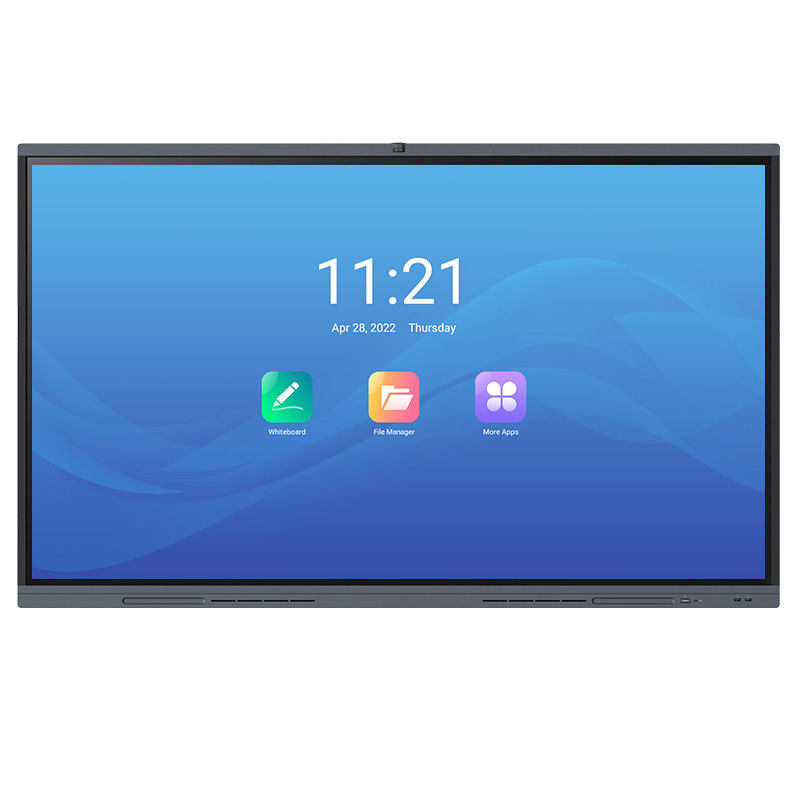 H11S 75'' 8G RAM Smart Teach Board 4K UHD Intelligent Interactive Flat Panel For Schools
